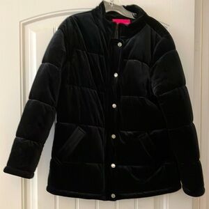 Black Velvet Coat